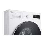 LG Washer Dryer Combo 20/10kg, Direct Drive Motor, Smart Diagnosis, Essence White Color, Panel view, WDN2010WRP, thumbnail 3