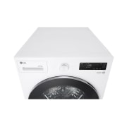 LG Washer Dryer Combo 20/10kg, Direct Drive Motor, Smart Diagnosis, Essence White Color, Top view, WDN2010WRP, thumbnail 8