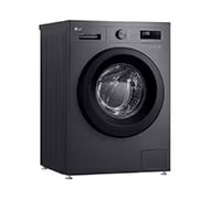 LG Washing Machine 8KG, Direct Drive Motor, Smart Diagnosis, Middle Black Color, left drawer open, F2Y1TYP6J, thumbnail 6