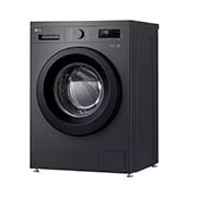 LG Washing Machine 8KG, Direct Drive Motor, Smart Diagnosis, Middle Black Color, Top view, F2Y1TYP6J, thumbnail 8