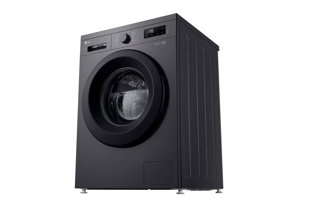 LG Washing Machine 8KG, Direct Drive Motor, Smart Diagnosis, Middle Black Color, top drawer open, F2Y1TYP6J, thumbnail 9