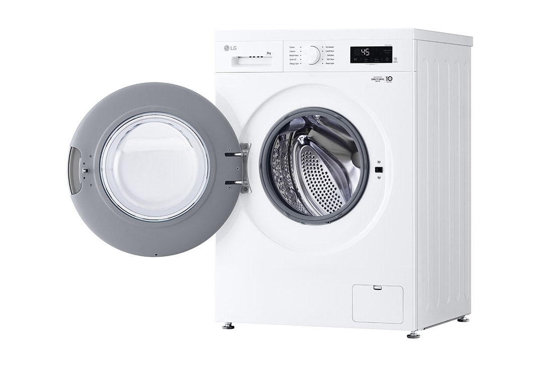 LG Washing Machine 8KG, Direct Drive Motor, Smart Diagnosis, Essence White Color, F2Y1TYPQ5, thumbnail 10