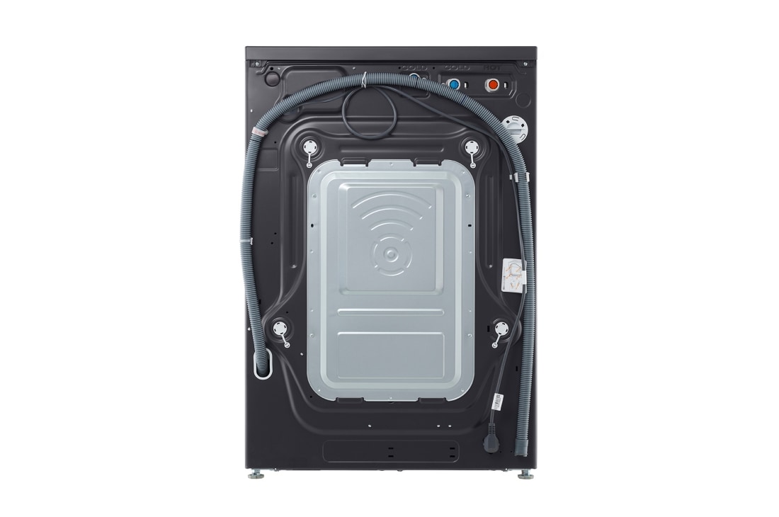 LG Washer Dryer Combo 18/10kg, Direct Drive Motor, Smart Diagnosis, Essence Graphite Color, back, WDN1810GRP, thumbnail 17