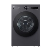LG Washer Dryer Combo 18/10kg, Direct Drive Motor, Smart Diagnosis, Essence Graphite Color, front view, WDN1810GRP, thumbnail 1