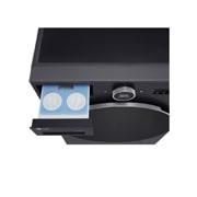 LG Washer Dryer Combo 18/10kg, Direct Drive Motor, Smart Diagnosis, Essence Graphite Color, display, WDN1810GRP, thumbnail 7