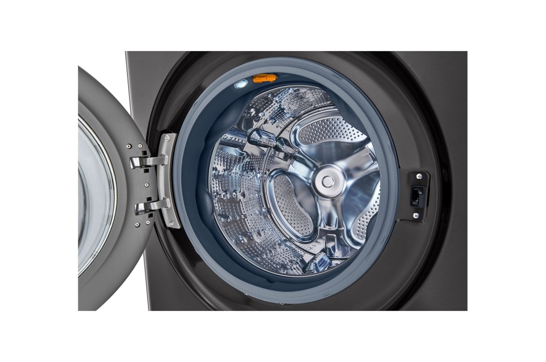 LG Single Unit Front Load 25/20kg LG WashTower™ with Centre Control™, Black Steel color, DrawerDetail2, WT2520BRK, thumbnail 5