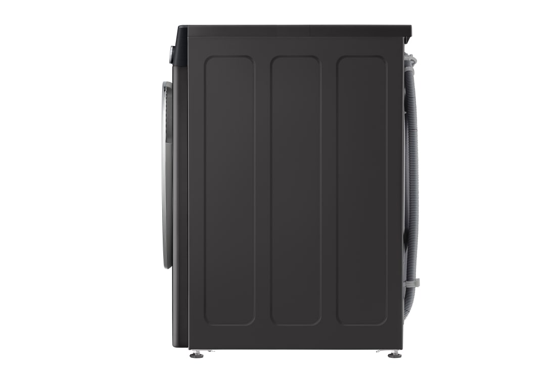 LG Washer Dryer Combo 13/7kg, Direct Drive Motor, Smart Diagnosis, Platinum Black  Color, side, WDR1307PBP, thumbnail 14