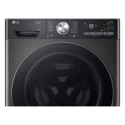 LG Washer Dryer Combo 13/7kg, Direct Drive Motor, Smart Diagnosis, Platinum Black  Color, display, WDR1307PBP, thumbnail 5