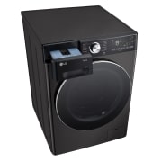 LG Washer Dryer Combo 13/7kg, Direct Drive Motor, Smart Diagnosis, Platinum Black  Color, top drawer open, WDR1307PBP, thumbnail 9