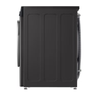 LG Washer Dryer Combo 13/7kg, Direct Drive Motor, Smart Diagnosis, Platinum Black  Color, side, WDR1307PBP, thumbnail 14