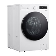 LG Washer Dryer Combo 18/10kg, Direct Drive Motor, Smart Diagnosis, Essence White Color, LeftSide, WDN1810WRP, thumbnail 9