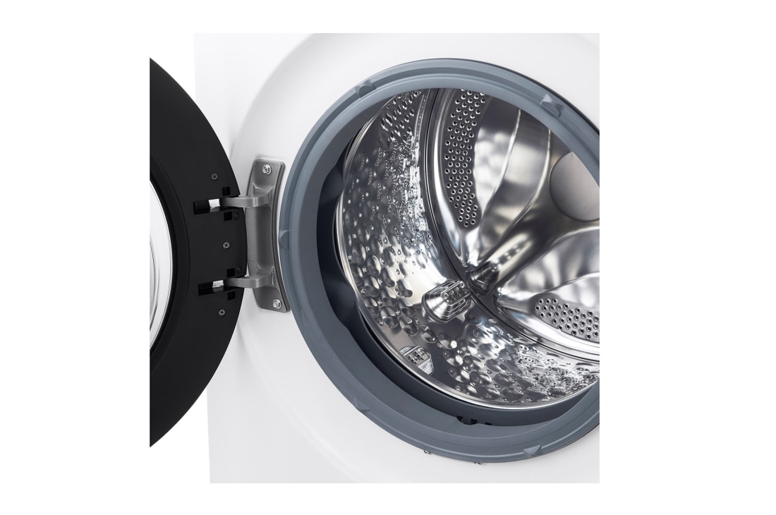 LG Washer Dryer Combo 18/10kg, Direct Drive Motor, Smart Diagnosis, Essence White Color, DrumDetail, WDN1810WRP, thumbnail 4
