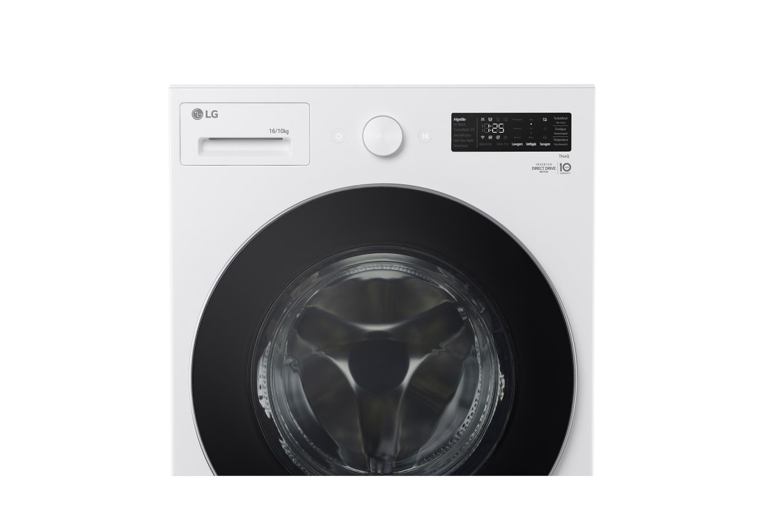 LG Washer Dryer Combo 18/10kg, Direct Drive Motor, Smart Diagnosis, Essence White Color, Detail2, WDN1810WRP, thumbnail 6