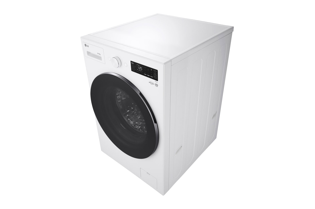 LG Washer Dryer Combo 18/10kg, Direct Drive Motor, Smart Diagnosis, Essence White Color, RightHigh, WDN1810WRP, thumbnail 10