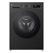 LG Washing Machine LG 9 KG, Direct Drive Motor, Smart Diagnosis, Middle Black Color, front view , WY1409MVP, thumbnail 1