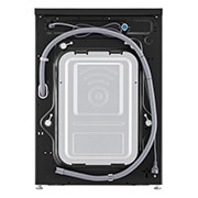 LG Washing Machine LG 9 KG, Direct Drive Motor, Smart Diagnosis, Middle Black Color, back, WY1409MVP, thumbnail 13