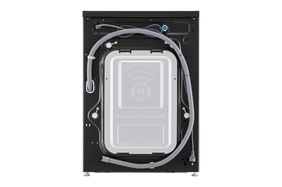 LG Washing Machine LG 9 KG, Direct Drive Motor, Smart Diagnosis, Middle Black Color, back, WY1409MVP, thumbnail 13