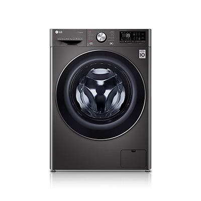 10.5/7kg Front Load Washer & Dryer, AI DD™, TurboWash™360˚, Black Steel Color