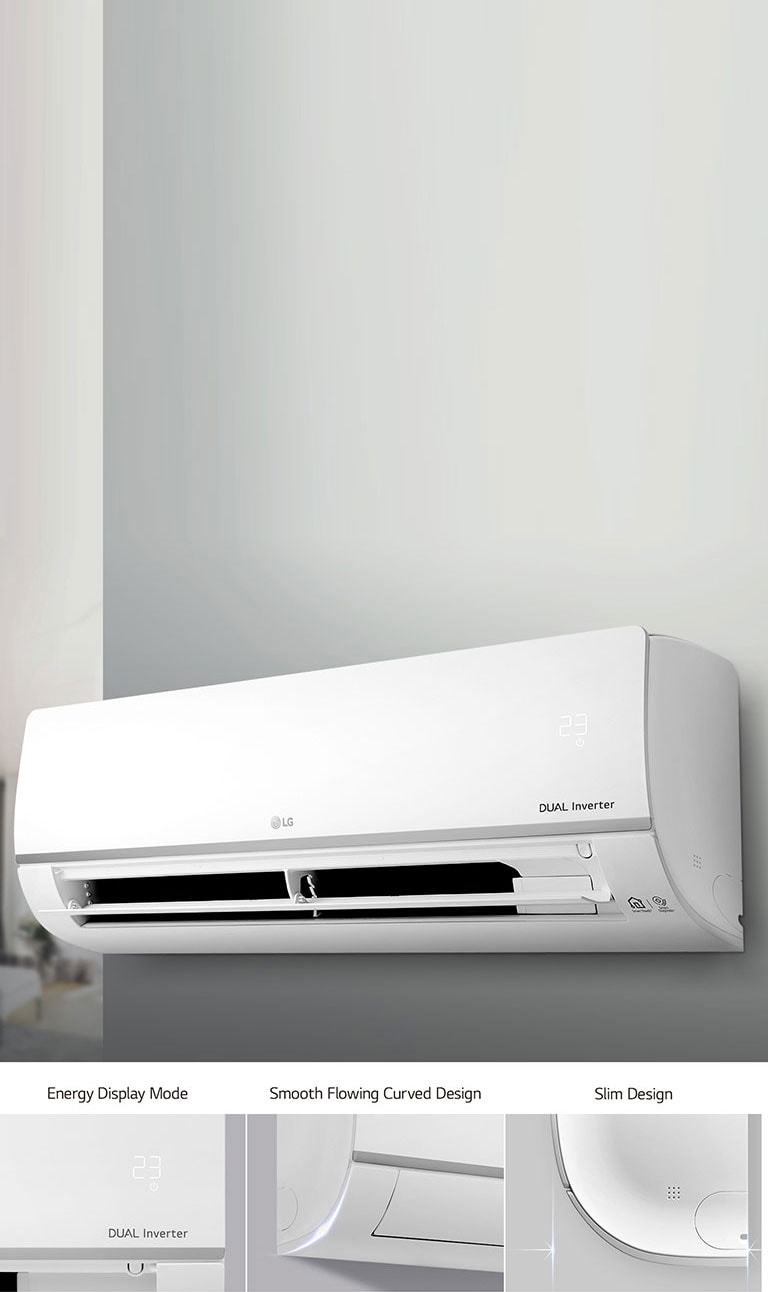 Lg 18 000 Btu Dual Inverter Split Air Conditioner With Thinq Wi Fi 4 Way Swing Ocean Black Fin Lg Sri Lanka