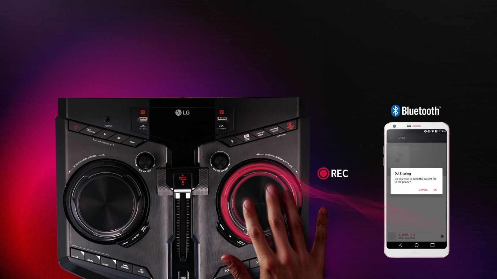 LG XBOOM OJ98 HiFi Speaker LG Electronics Sri Lanka