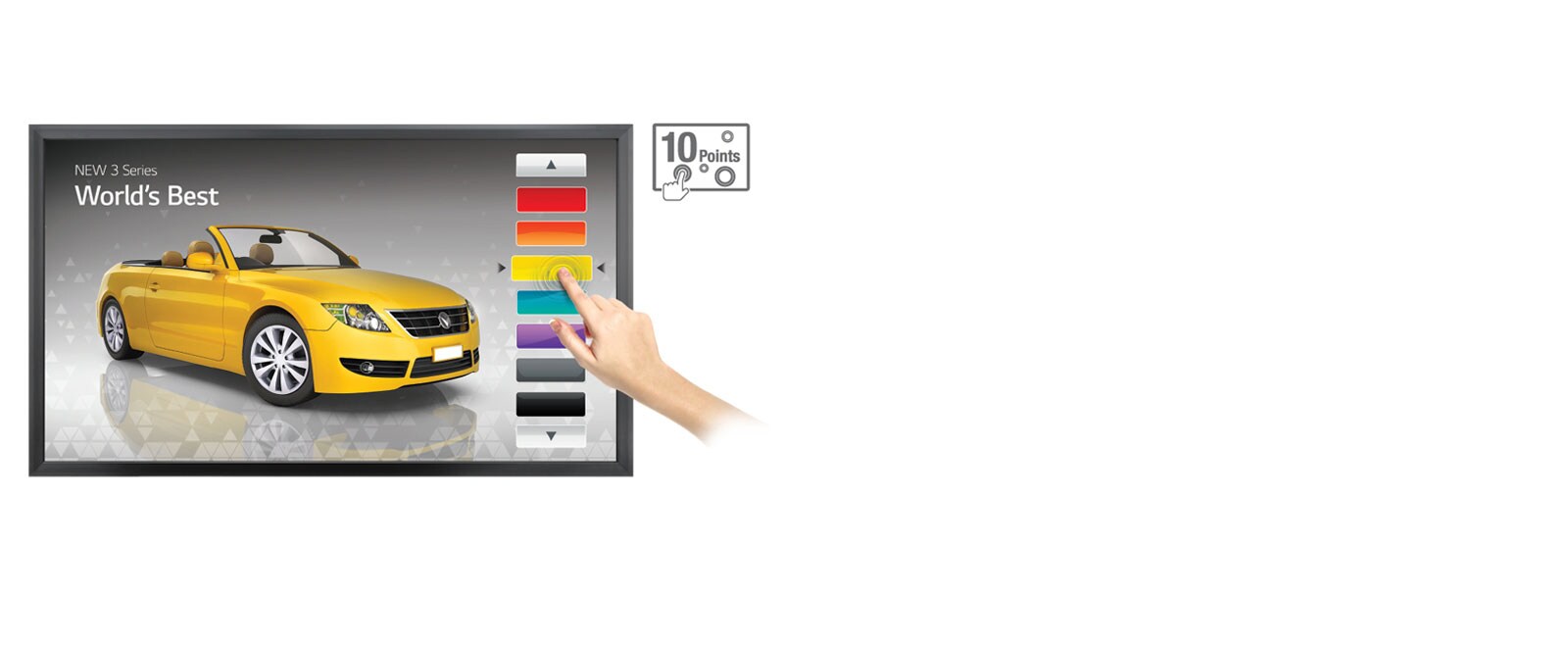 Built-in Interactive Touch