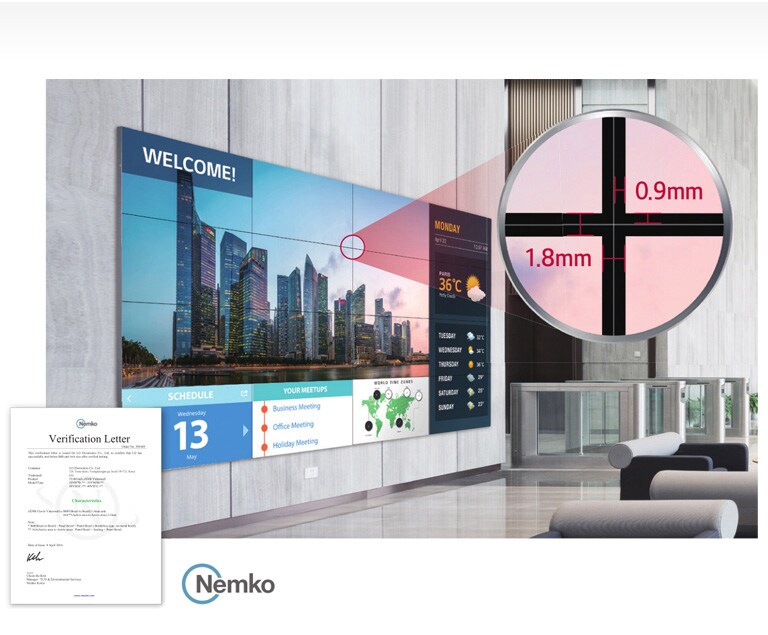 Seamless Large Screens with Extreme-Narrow Bezel2