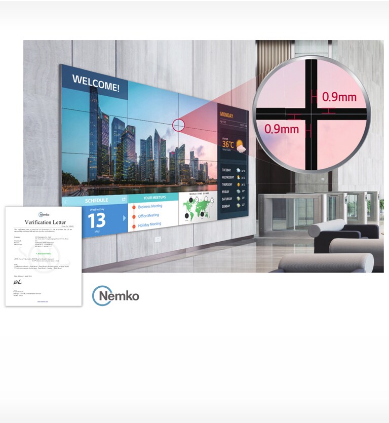 Seamless Large Screens with Extreme-Narrow Bezel2