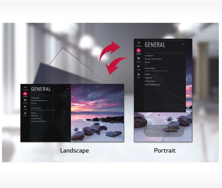 Dedicated GUI for Portrait Orientation2