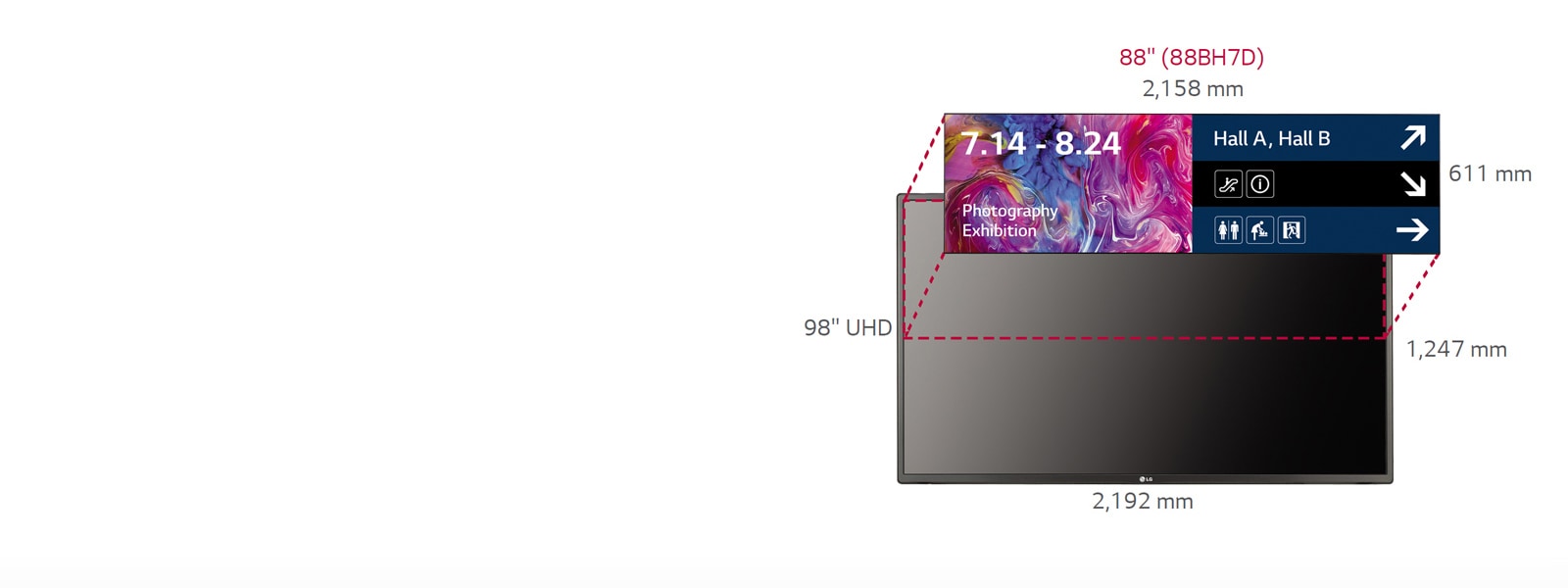 Ultra HD Resolution (3,840 x 1,080)<br>1