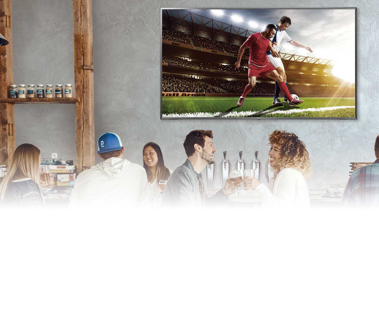 UHD Commercial TV with Essential Smart Function1