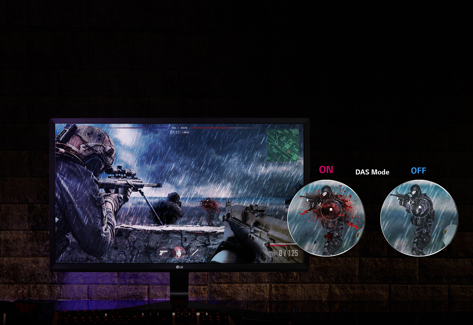 A Variety of Gaming Features to Win : DAS Mode<br>1