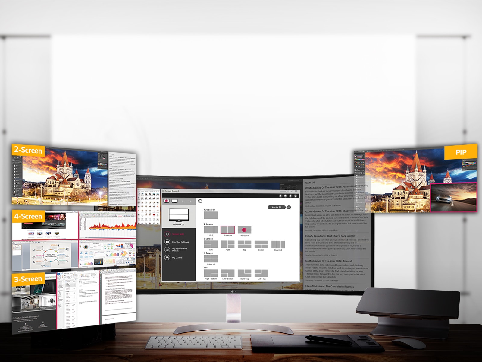 Versatility and Performance with Screen Split<br>1