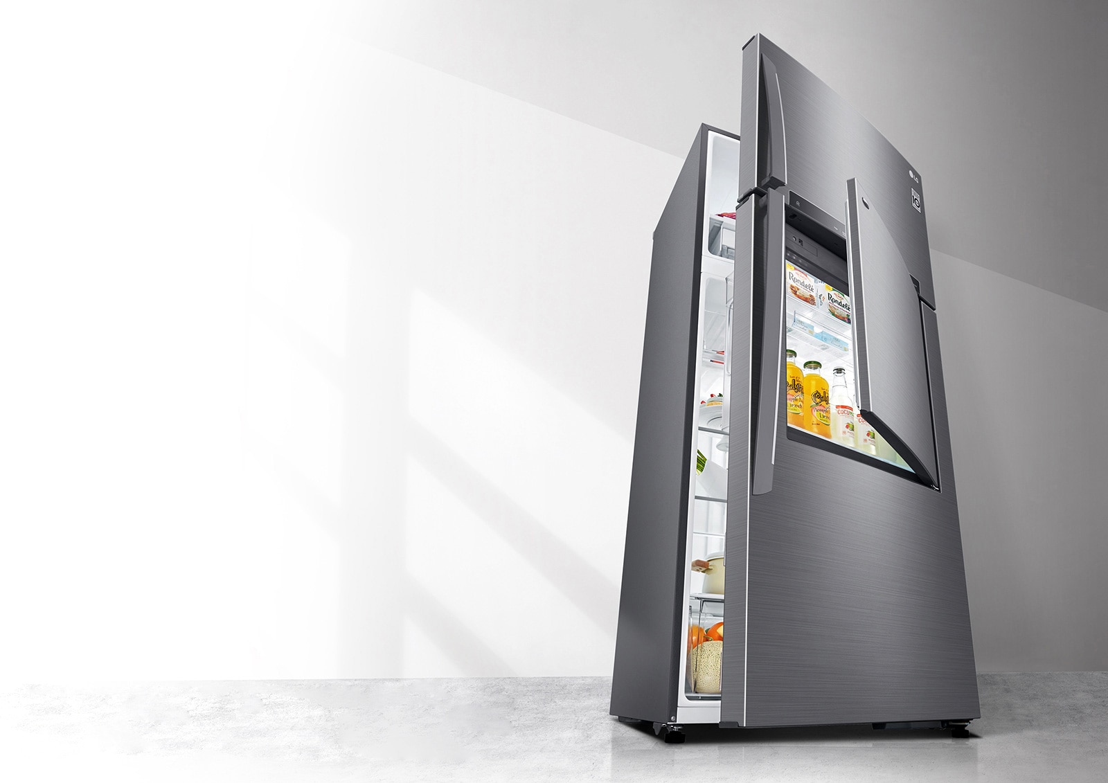 LG 725L Black Mirror Side by Side Refrigerator LG Electronics Sri Lanka