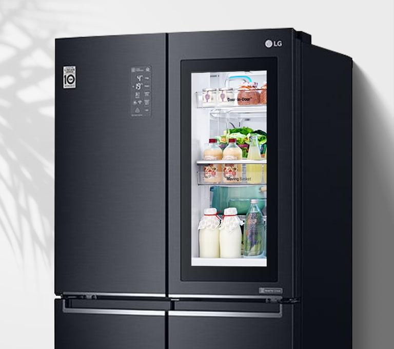 InstaView Door-in-Door™/lk/images/RF/features/GF-Q6018MT_Side-by-Side_InstaView_BlackSTS_HF_2018_Feature_02_InstaViewDID_01_D_2_mobile.jpg