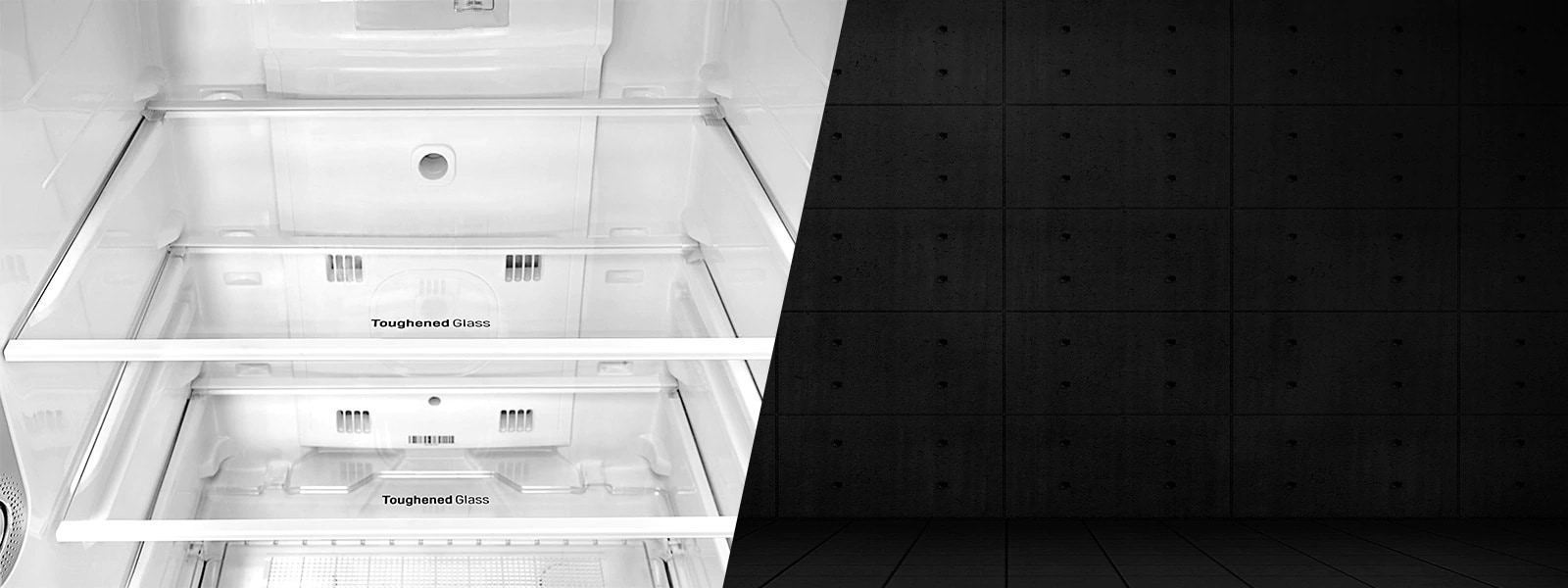 Toughened Glass Shelves<br>1