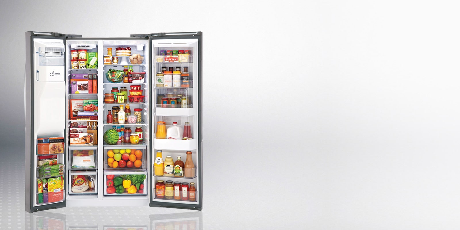 Lg Refrigerators Side By Side Fridge Freezers Lg Sri Lanka