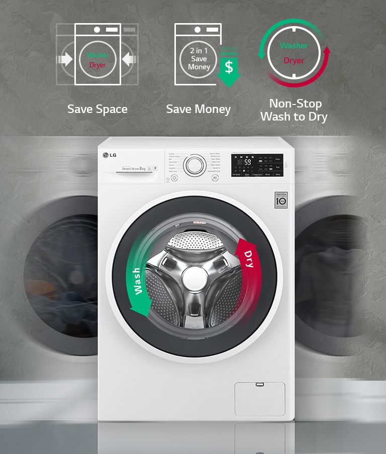 Washer and Dryer in One