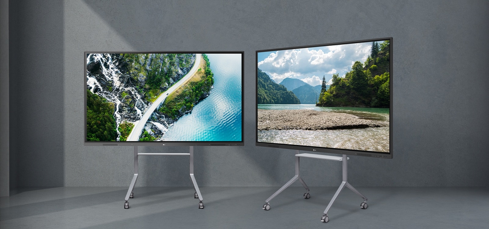 Easy Transportation with<br>LG Universal Stand1