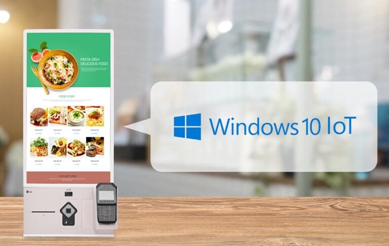 27KC3PK-CW applies Windows® 10 IoT Enterprise.