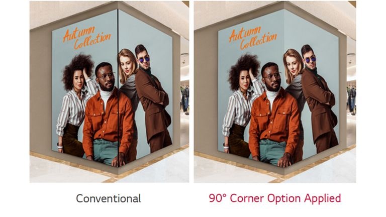 90° Corner Design Available