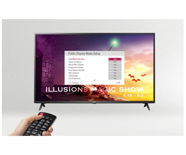 Hotel Mode (Public Display Mode)