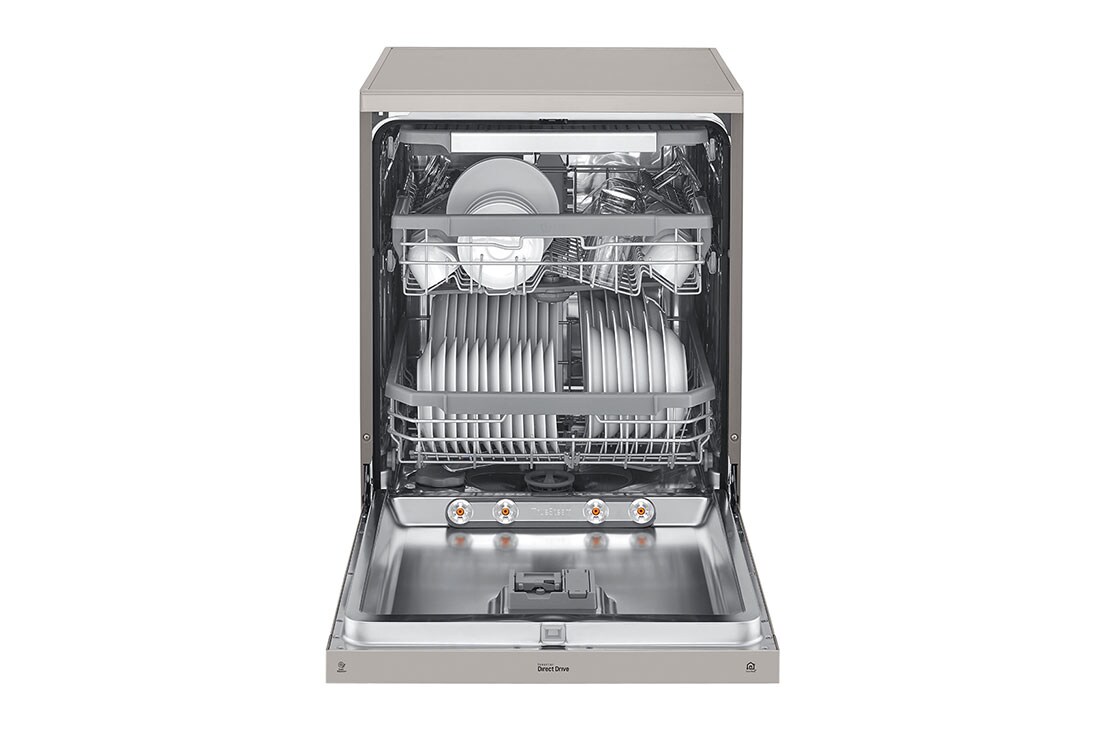 LG Dishwasher with QuadWash™ and TrueSteam®, DFB425FP, thumbnail 3