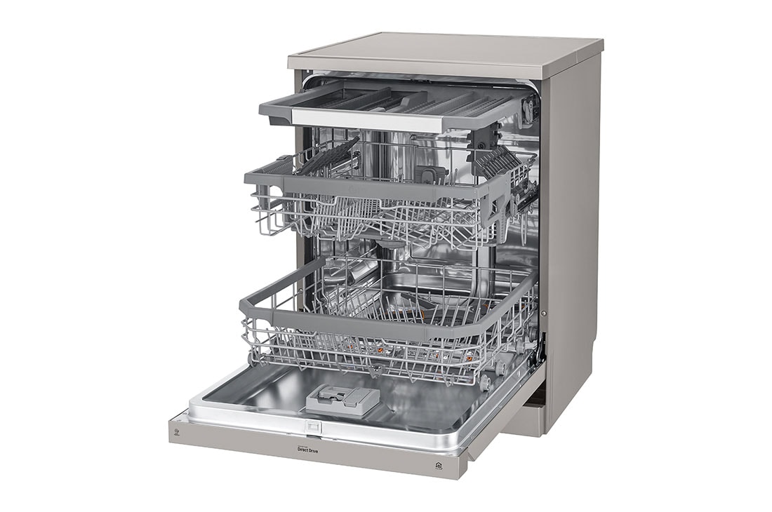 LG Dishwasher with QuadWash™ and TrueSteam®, DFB425FP, thumbnail 7