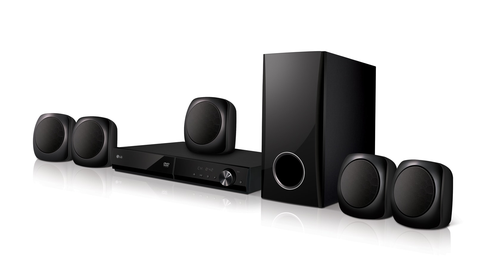 5.1 Channel Super High-power Home Cinema System With Bluetooth