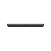 LG Soundbar S95QR, A subwoofer, a sound bar, and TV are in a white living room, S95QR, thumbnail 4
