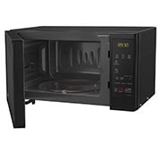 LG 20L Microwave with Grill, Right-Side-Open-3-view, MH2044DB, thumbnail 6