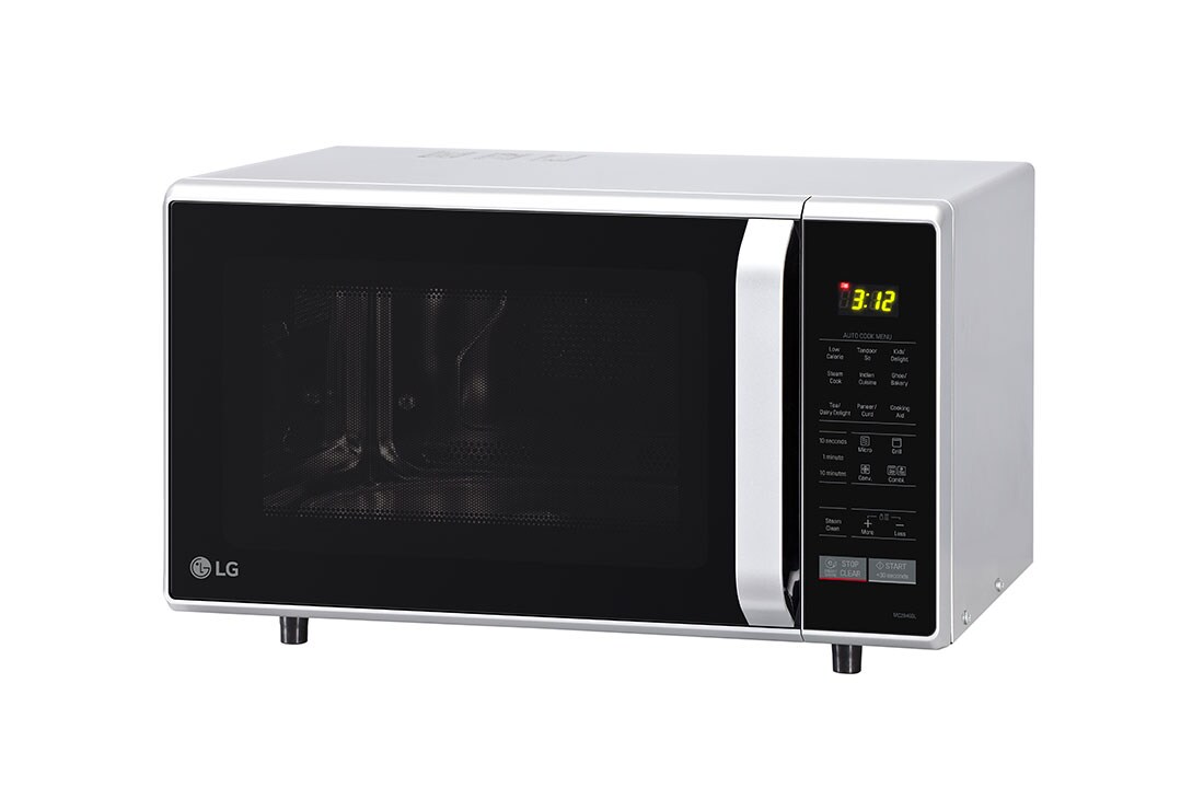 LG 28L Microwave with Convection, left side view, MC2846SL, thumbnail 11