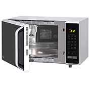 LG 28L Microwave with Convection, front open view, MC2846SL, thumbnail 4