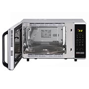 LG 28L Microwave with Convection, front open detail view, MC2846SL, thumbnail 6