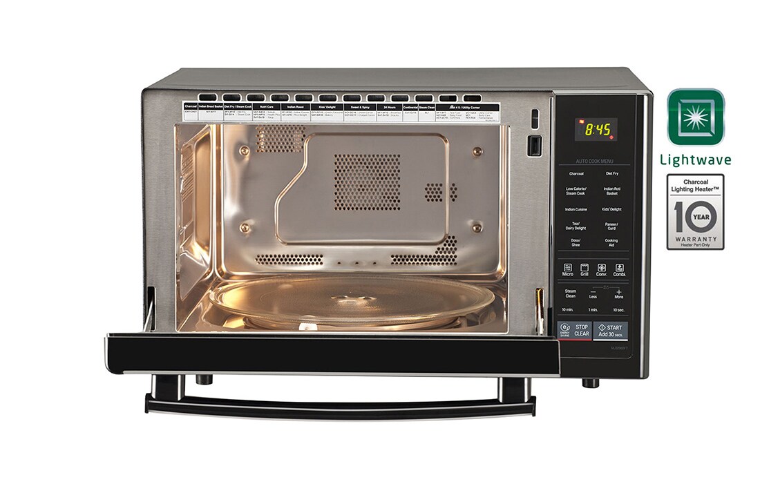 LG MJ3296BFT 32L Charcoal Lighting Heater® Microwave Oven LG Sri Lanka